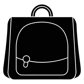Backpack icon illustration vector
