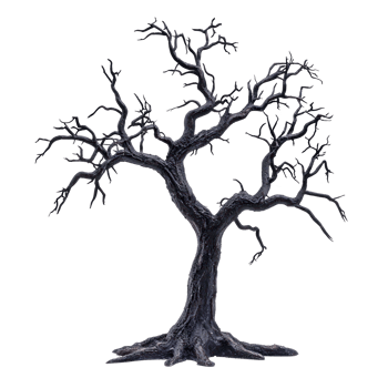 a dead tree on a transparent background png