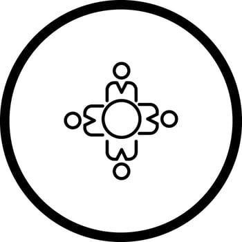 Work Culture Icon Design vector