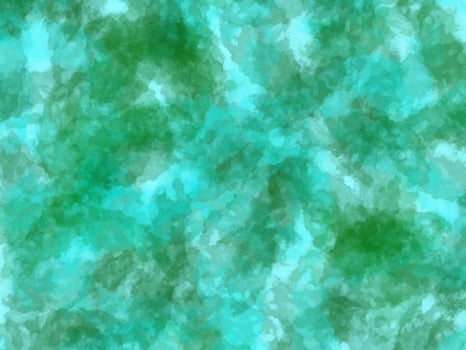 green and aqua watercolor background vector