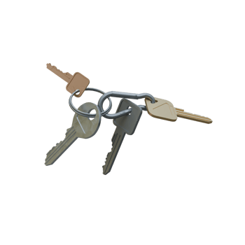 3d Render of keys png