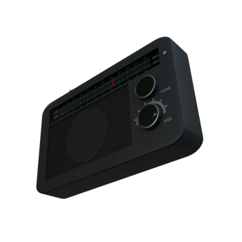 3d Render of Radio png