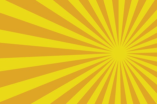 yellow, orange and dark comic book blast explosion vector