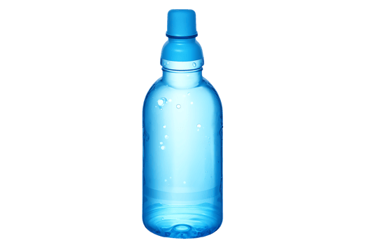 Water Bottle isolated on transparent background. png