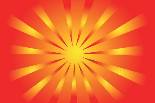 Red Comic Cartoon Background. vector