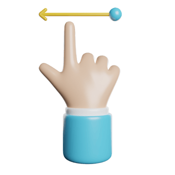 Drag Left Gesture png