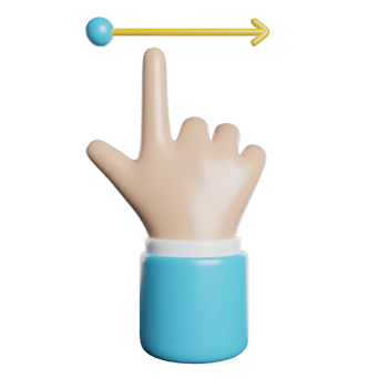 Drag Right Gesture png