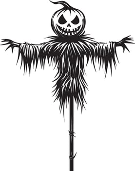 Little kid wearing Skeleton suit costume linear black vector
