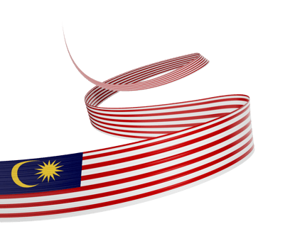 3d Flag Of Malaysia 3d Wavy Shiny Malaysia Ribbon Flag 3d illustration png
