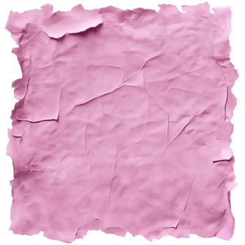 Old textured pink paper with torn edges. Cardboard background png
