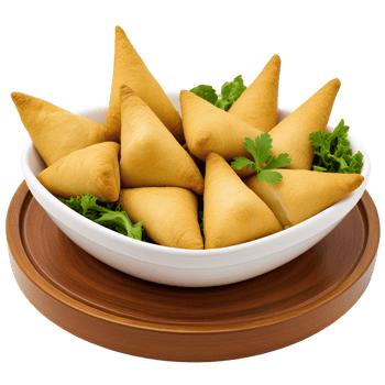 Samosa bowl transparent background png