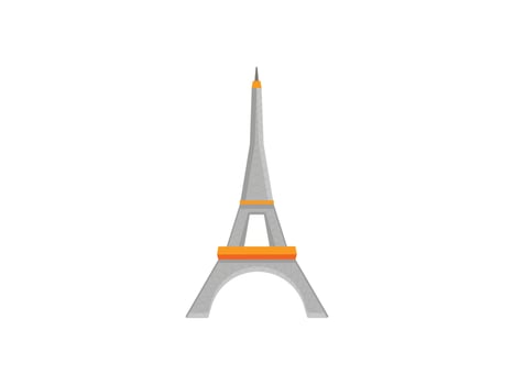 Eiffel Tower Cartoon Drawing vector