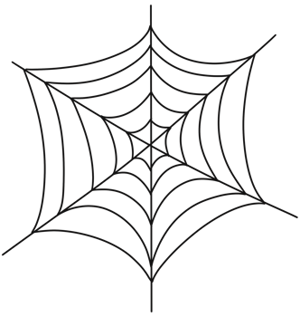 Halloween web doodle hand drawn png