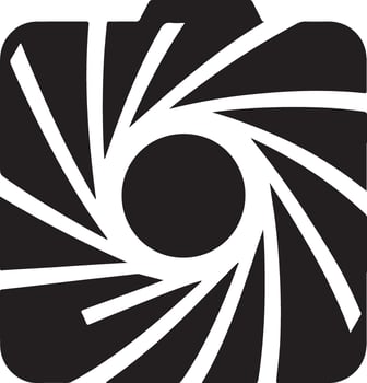 Camera Shutter Silhouette Images vector