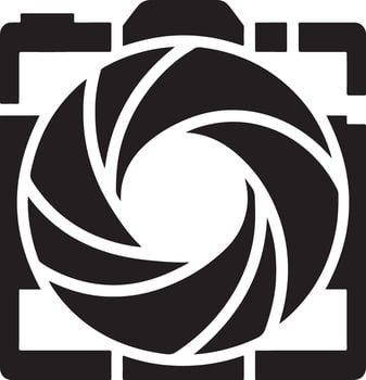 Shutter Silhouette Free, Shutter Icon vector