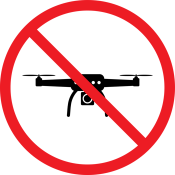 No drone zone sign flights with drone prohibited ban stop sign illustration for graphic design, logo, web site, social media, mobile app, ui png