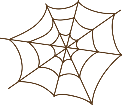 Spider web clipart png