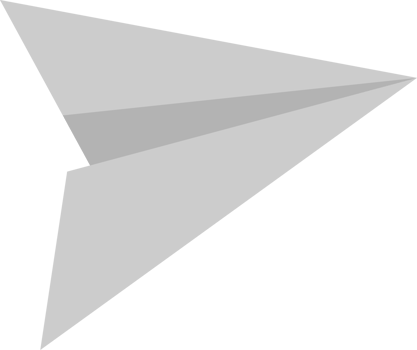 origami paper airplane flying icon png
