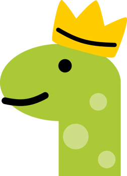 dinosaur with crown cartoon doodle icon png