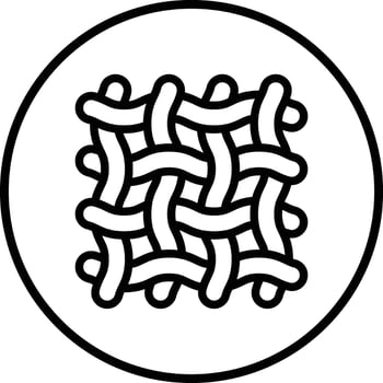 Textile Icon Design Illustration vector