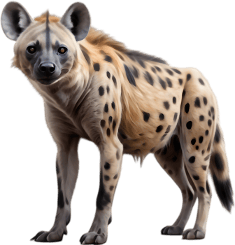 High-Quality Hyena Clipart for Graphic Design. . png