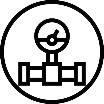 Fuel Gauge Icon Design Illustration vector