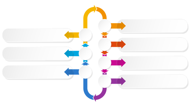 Modern infographic with 7 steps, process or options. png