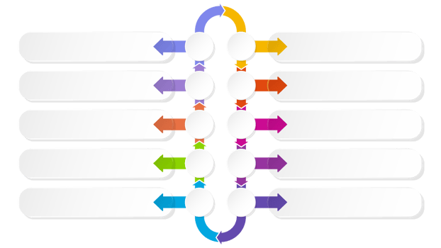 Modern infographic with 10 steps, process or options. png