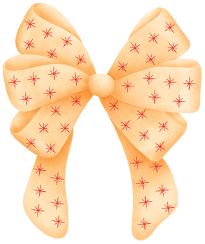 Watercolor gold Ribbon Illustration Hand Drawn Cute Decorative Design for Christmas and Holiday png