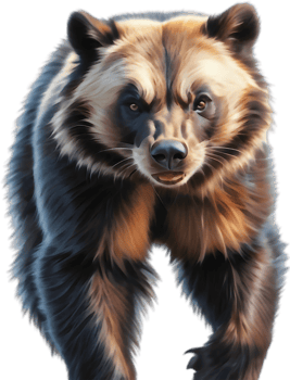 Realistic Wolverine Illustrations for Wildlife Enthusiasts. . png