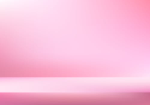 Pink studio background. Space for selling products on the website. Pink Background Empty Room Studio with table. illustration. vector