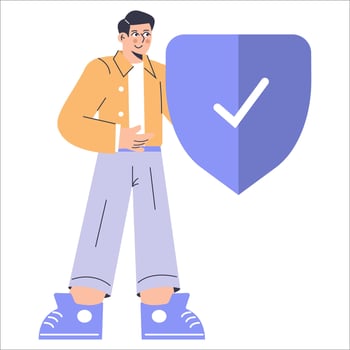 Diversity Businessman. Flat Illustration vector