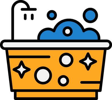 Bathtub Icon Design vector