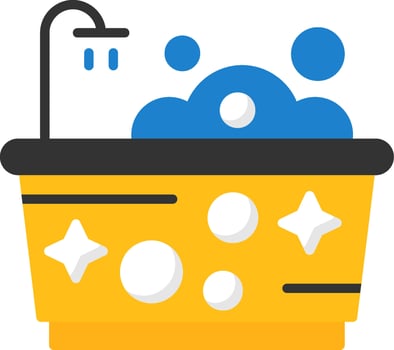 Bathtub Icon Design vector