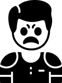 Anger Icon Design Symbol vector