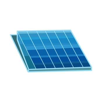 illustration of solar panel vector