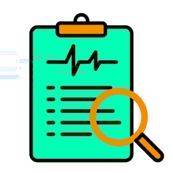 Medical Diagnosis icon, Medical, health vector