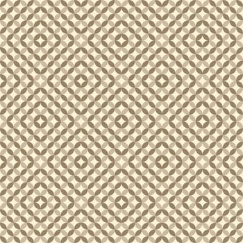 Modern Pattern Pastel Brown BATIK MOTIF KAWUNG or CEPLOK, Batik Indonesian is a technique of wax resist dyeing applied to whole cloth, or cloth made using this technique originated from Indonesia. vector