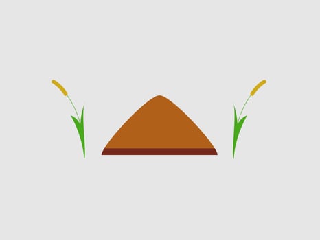 flat design illustration Farmers day vector