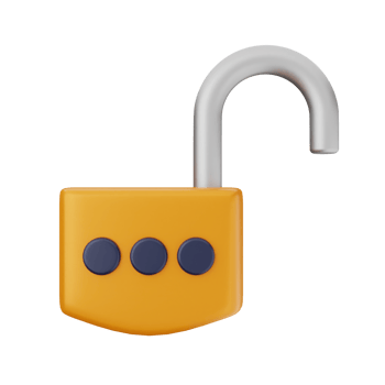 A lock with three buttons on it png