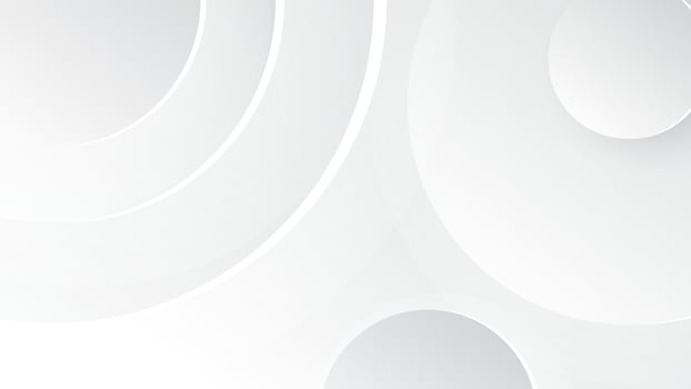 Elegant white background with circle pattern vector