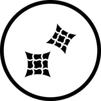 Pillow Icon Design Illustration vector