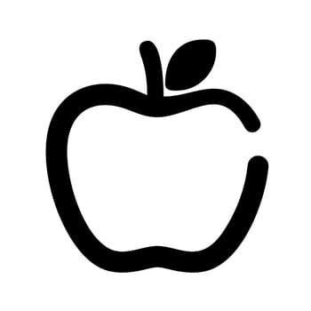 Apple icon illustration vector