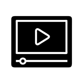 player icon illustration on white background vector