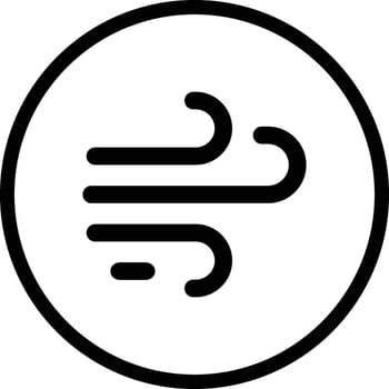 Wind Icon Design Illustration vector