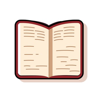 Open Book Icon vector