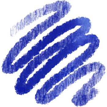 A faded blue brush stroke with subtle grunge details and a smooth watercolor finish png