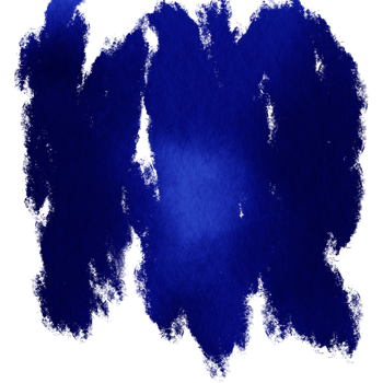 A rough blue stroke blending gritty textures with soft watercolor fades png