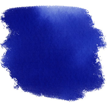 Grunge textured blue stroke fading into soft watercolor washes png