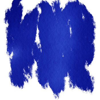Blue brush stroke with gritty texture fading into gentle watercolor hues png